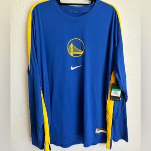 NWT Golden State Warriors Nike Team Issue Shootaround Shirt - Men’s XLT Tall